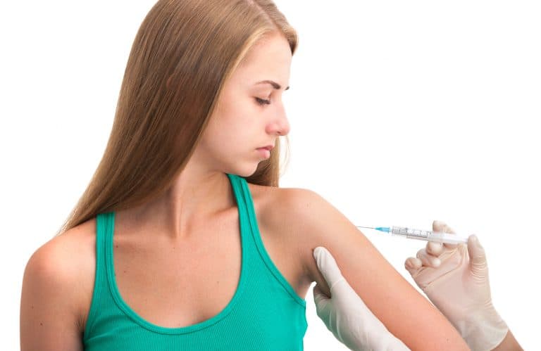 Vaccination shot